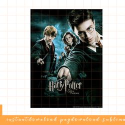 harry potter order of the phoenix wands drawn poster png, sublimate, digital download