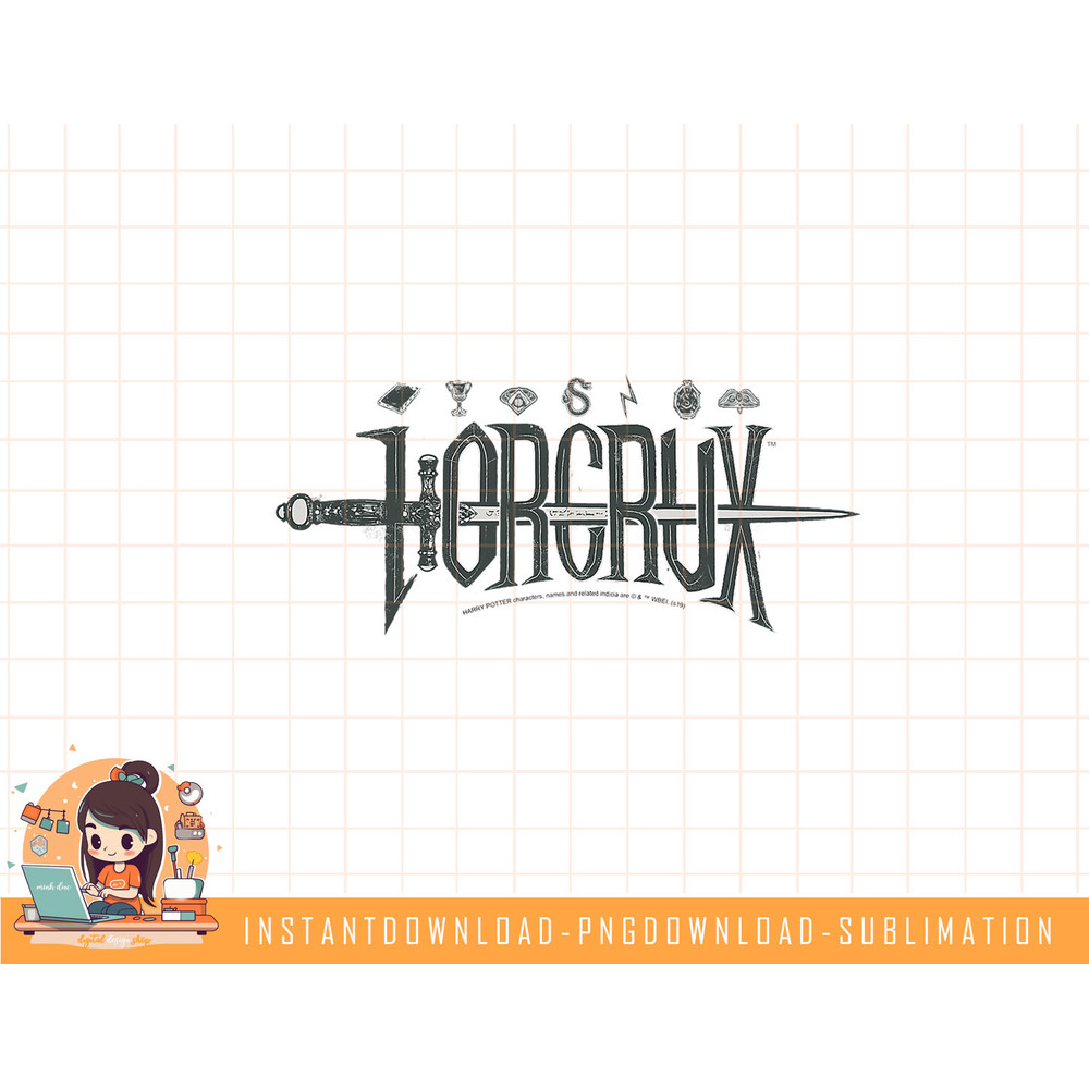 Harry Potter Seven Horcrux Symbols png, sublimate, digital download.jpg