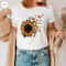 Sunflower Shirt, Butterfly Crewneck Sweatshirt, Graphic Tees for Women, Gift for Her, Inspirational Outfit, Mothers Day Gift, Gift for Women - 4.jpg