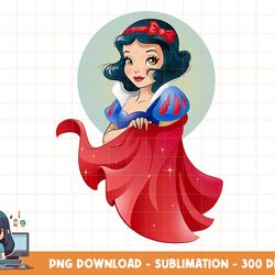 disney snow white stylized t-shirt png, sublimation, digital print
