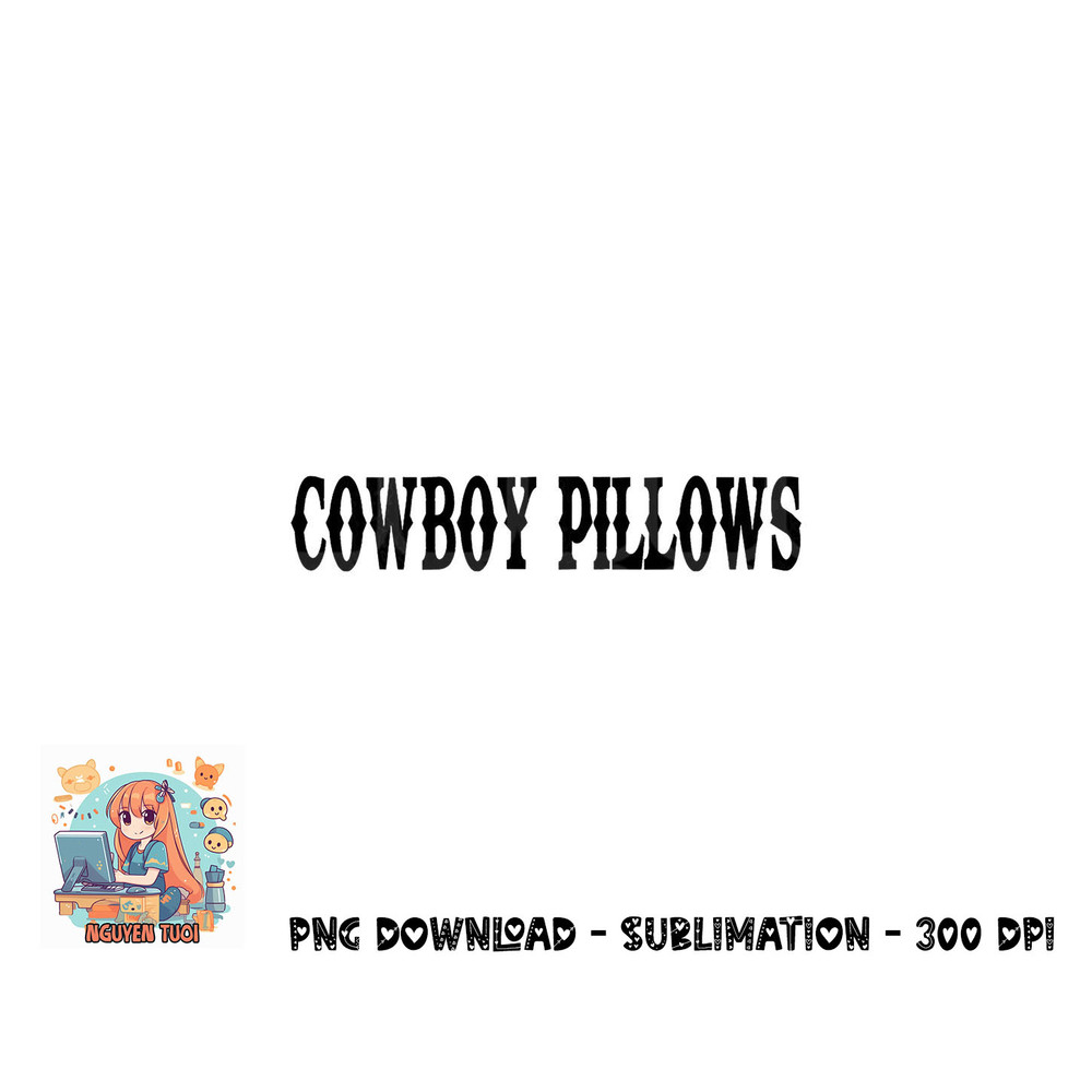 Womens Cowboy Pillows Funny Cowgirls Western Country Tank Top copy.jpg