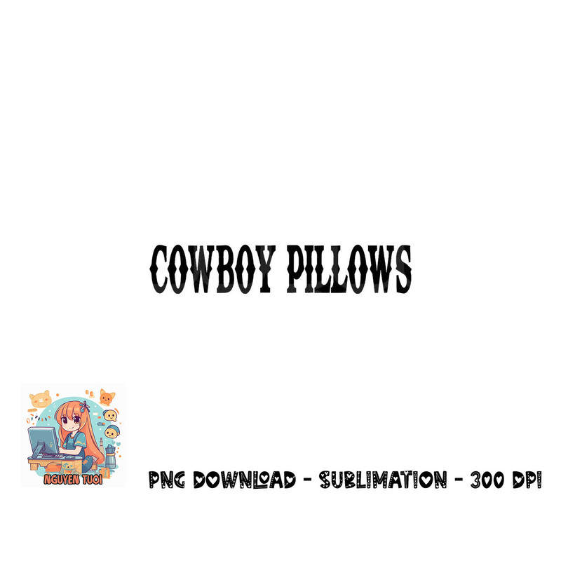 Womens Cowboy Pillows Funny Cowgirls Western Country Tank Top copy.jpg