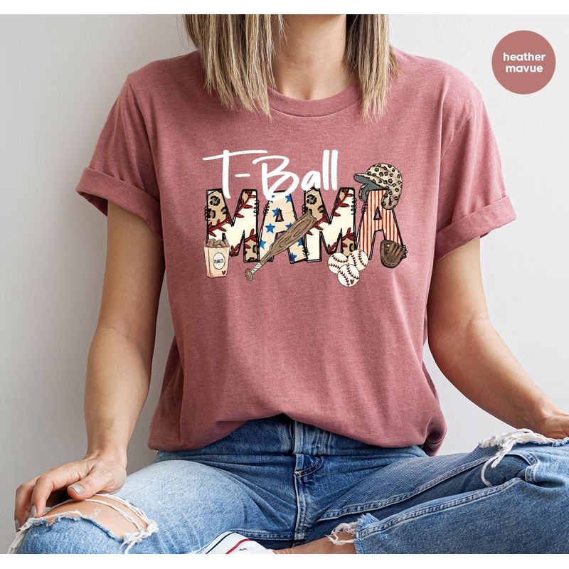TBall Mama T-Shirt, TBall Gifts, Mothers Day Gift, T Ball Mama Crewneck Sweatshirt, Mom Gifts, Leopard Print Mama Shirt, T Ball Graphic Tees - 1.jpg