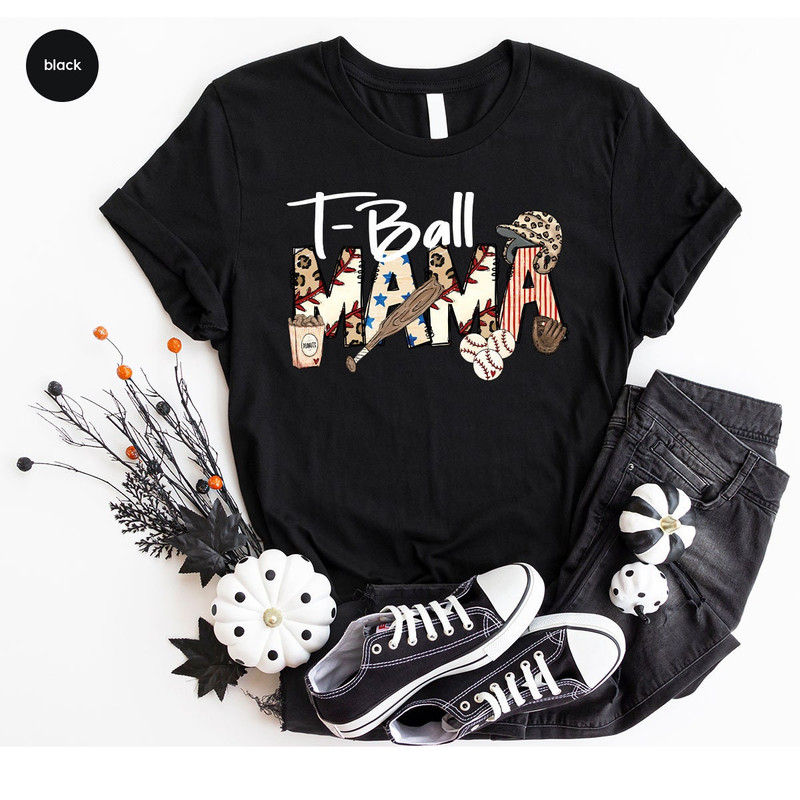 TBall Mama T-Shirt, TBall Gifts, Mothers Day Gift, T Ball Mama Crewneck Sweatshirt, Mom Gifts, Leopard Print Mama Shirt, T Ball Graphic Tees - 4.jpg