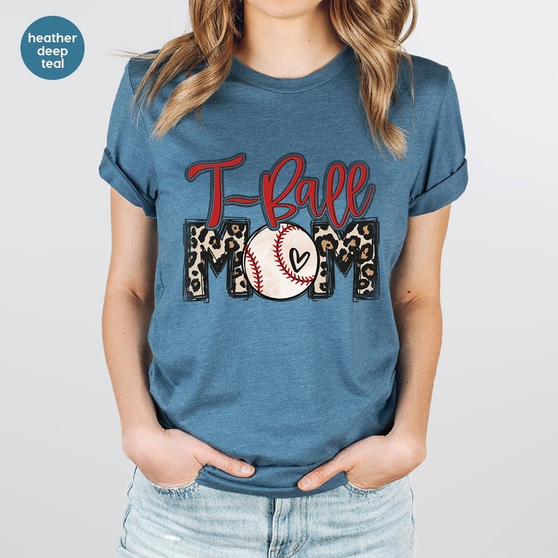 TBall Mom Shirt, TBall Gifts, Mothers Day Gift, Mom Gifts, Leopard Print TShirt, T Ball Graphic Tees, T Ball Mom Crewneck Sweatshirt - 3.jpg