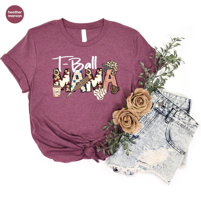 TBall Mama T-Shirt, TBall Gifts, Mothers Day Gift, T Ball Mama Crewneck Sweatshirt, Mom Gifts, Leopard Print Mama Shirt, T Ball Graphic Tees - 5.jpg