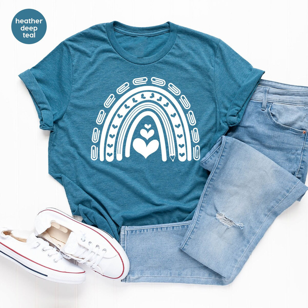Teacher Appreciation Gift, Teacher Shirt, Inspirational TShirt, Gift for Teacher, Motivational Graphic Tees, Trendy Clothing, Gift for Her - 8.jpg