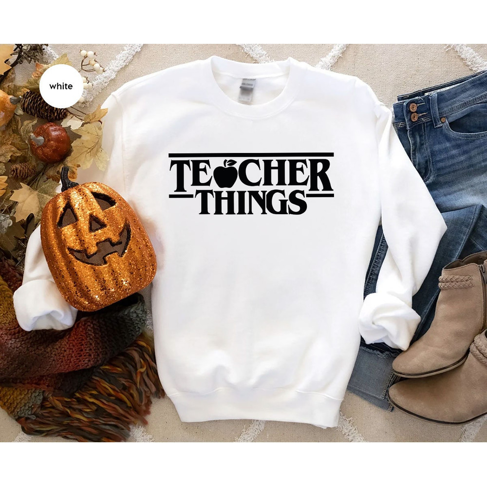 Teacher Long Sleeve Shirts, Teacher Gifts, Back to School Crewneck Sweatshirt, Teachers Hoodies and Sweaters, Teacher Apprecitation Gift - 2.jpg