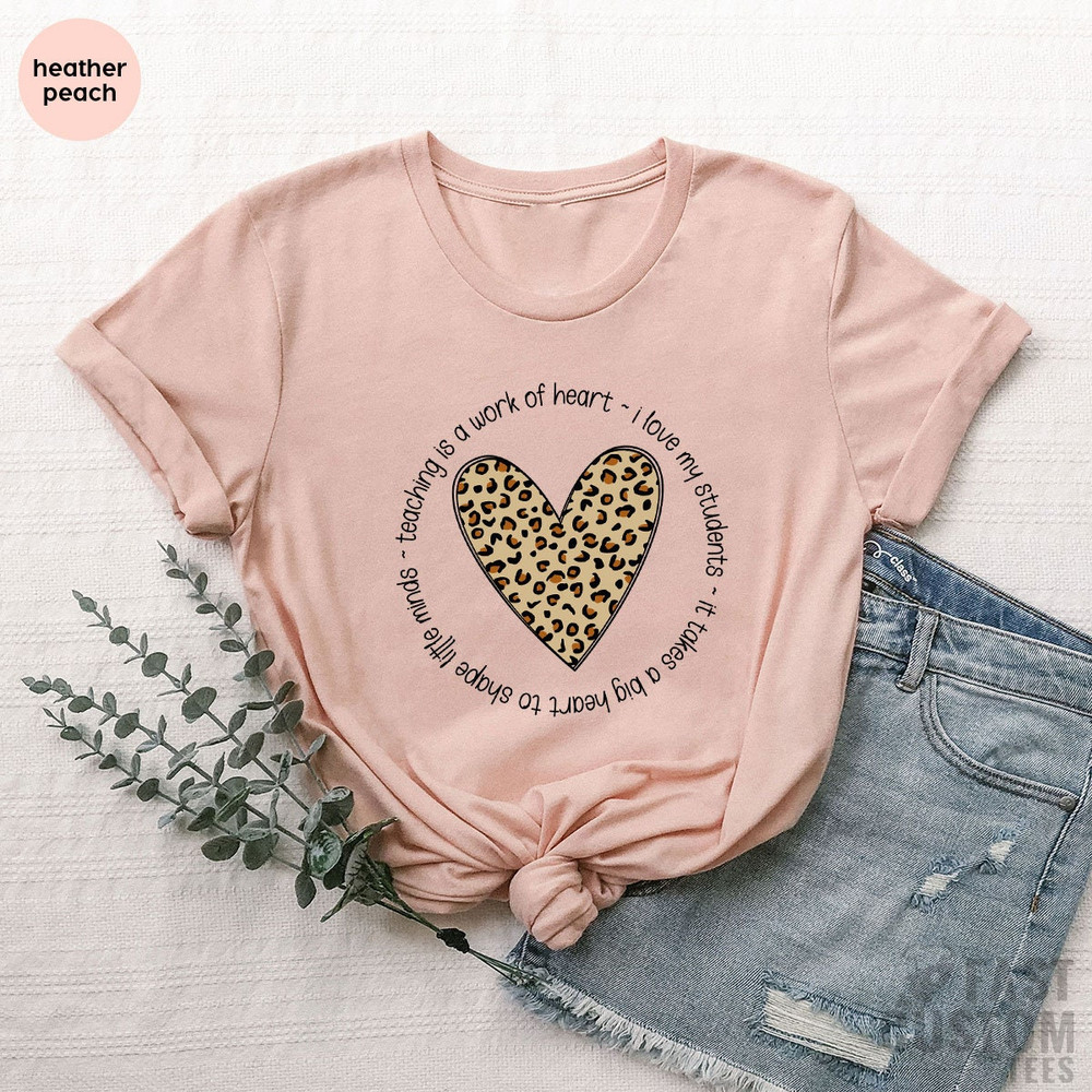 Teacher Shirt, Inspirational Shirt, Teach Love Inspire Shirt, Back to School Shirt, Gift for Teacher, Kindergarten Teacher, Motivational Tee - 2.jpg