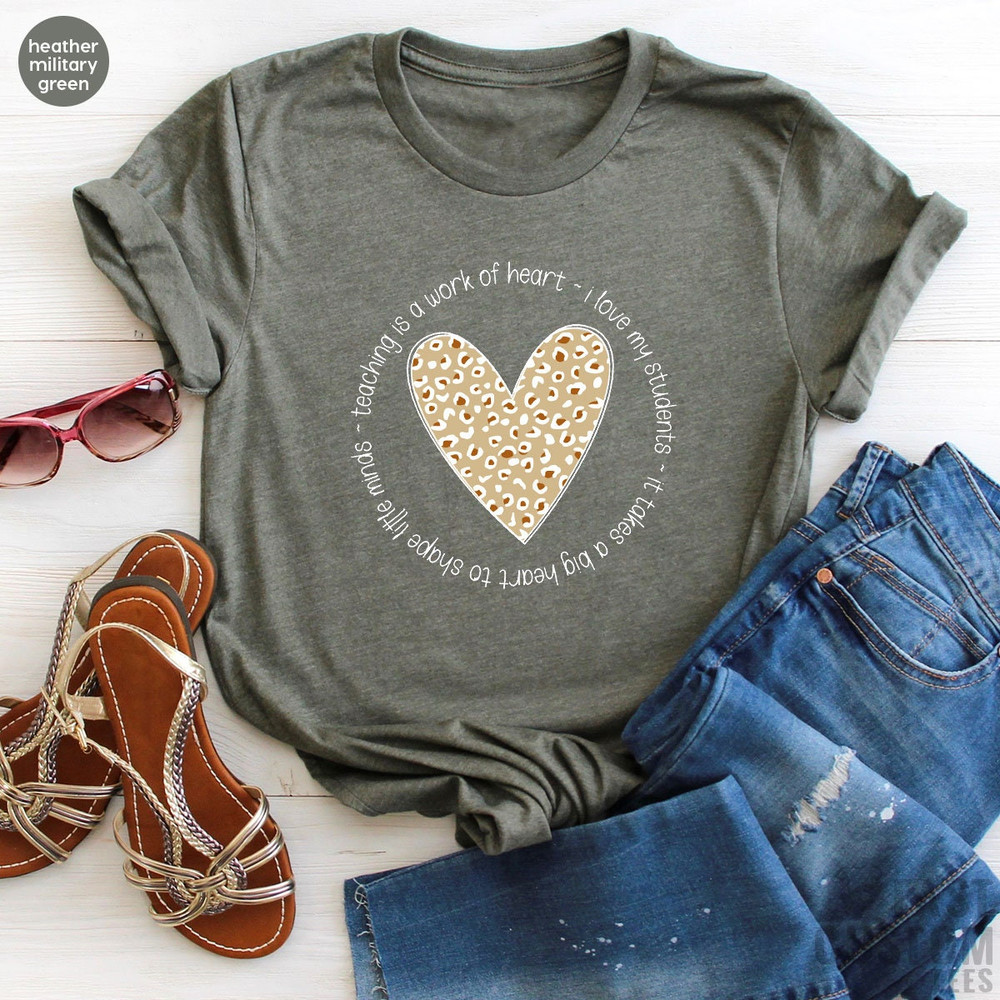Teacher Shirt, Inspirational Shirt, Teach Love Inspire Shirt, Back to School Shirt, Gift for Teacher, Kindergarten Teacher, Motivational Tee - 7.jpg