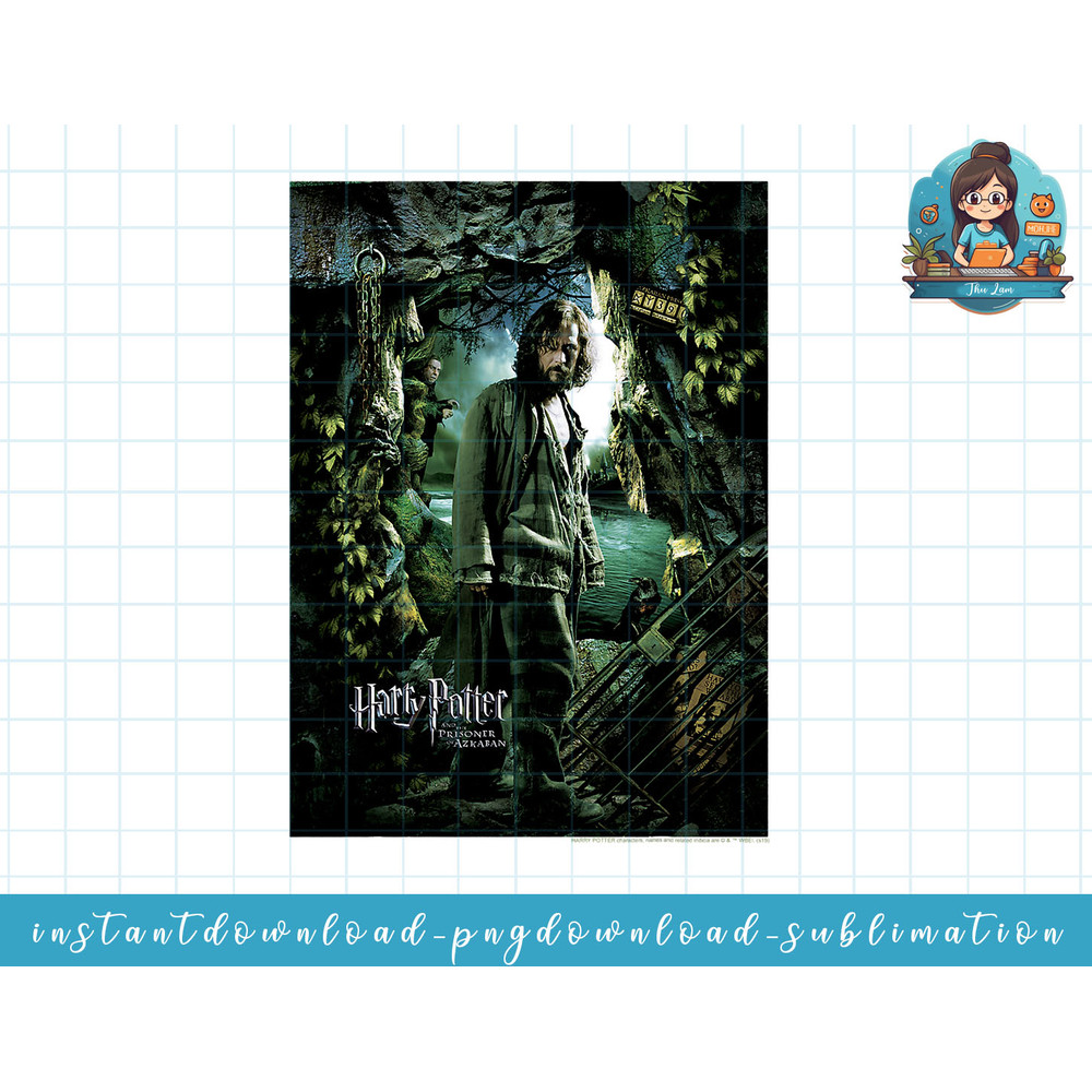Harry Potter Prisoner Of Azkaban Sirius Black Portrait png, sublimate, digital download.jpg