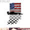 Womens Indiana American Flag to Checkered Flag Graphic V-Neck png, digital download copy.jpg