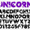 Unicorn Font Bundle 4 svg.jpg