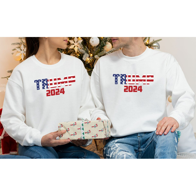 Trump 2024, Trump Sweatshirt, Pro Trump Sweatshirt, Pro America Shirt, Republican Shirt Republican Gifts Patriotic Gifts American Flag Shirt - 2.jpg