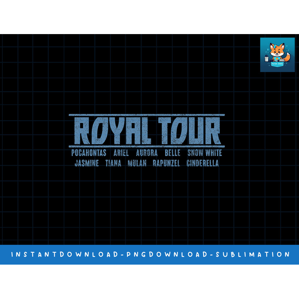 Disney Princess Group Picture Royal Tour Front & Back png, sublimate, digital print.jpg