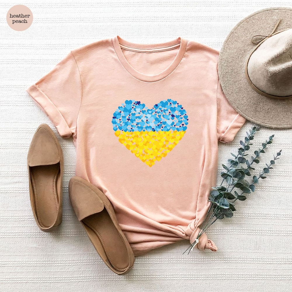 Ukraine Flag Shirt, Ukraine Shirt, Stand With Ukraine, Support Ukraine, Ukraine TShirt, Ukraine Support, Peace For Ukraine, Pray For Ukraine - 7.jpg