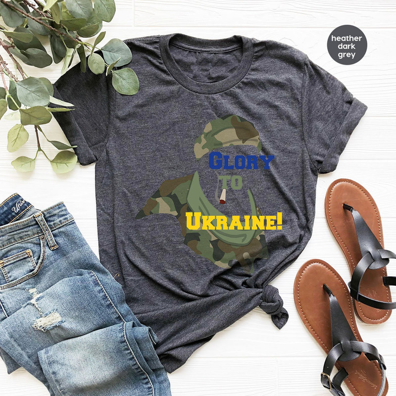 Ukraine Sweatshirt, Ukraine Flag Shirt, Support Ukraine Shirt, Stand With Ukraine Tees, Glory to Ukraine Outfit, Ukraine Gift, Peace Shirt - 2.jpg