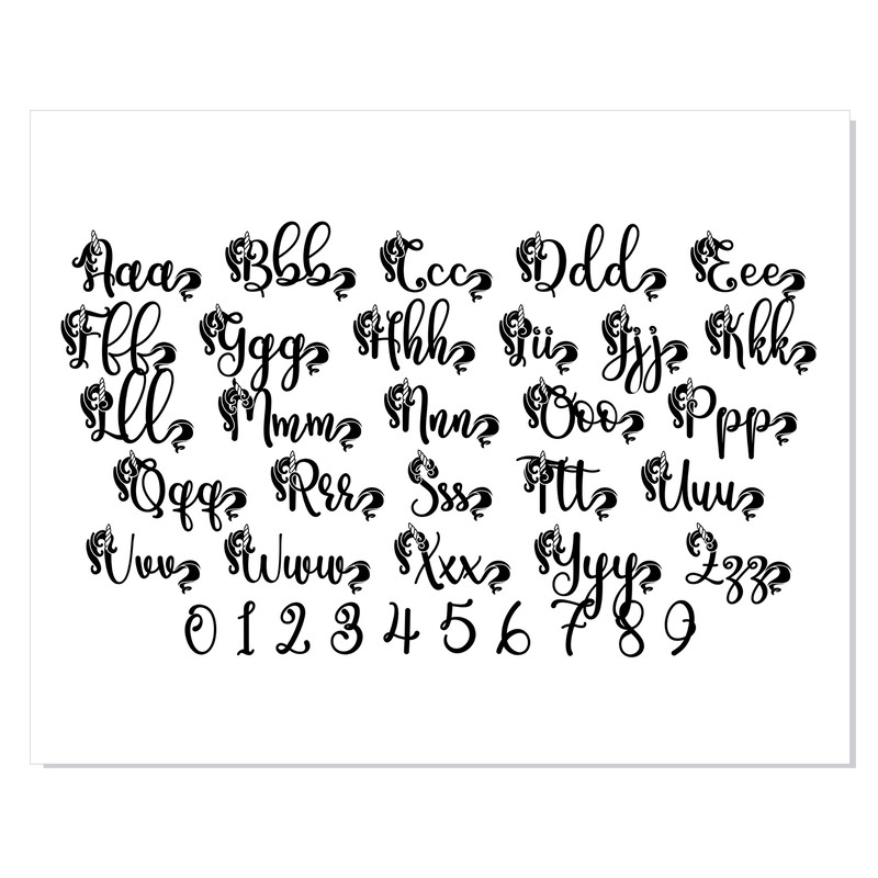 Unicorn Font svg 5.jpg