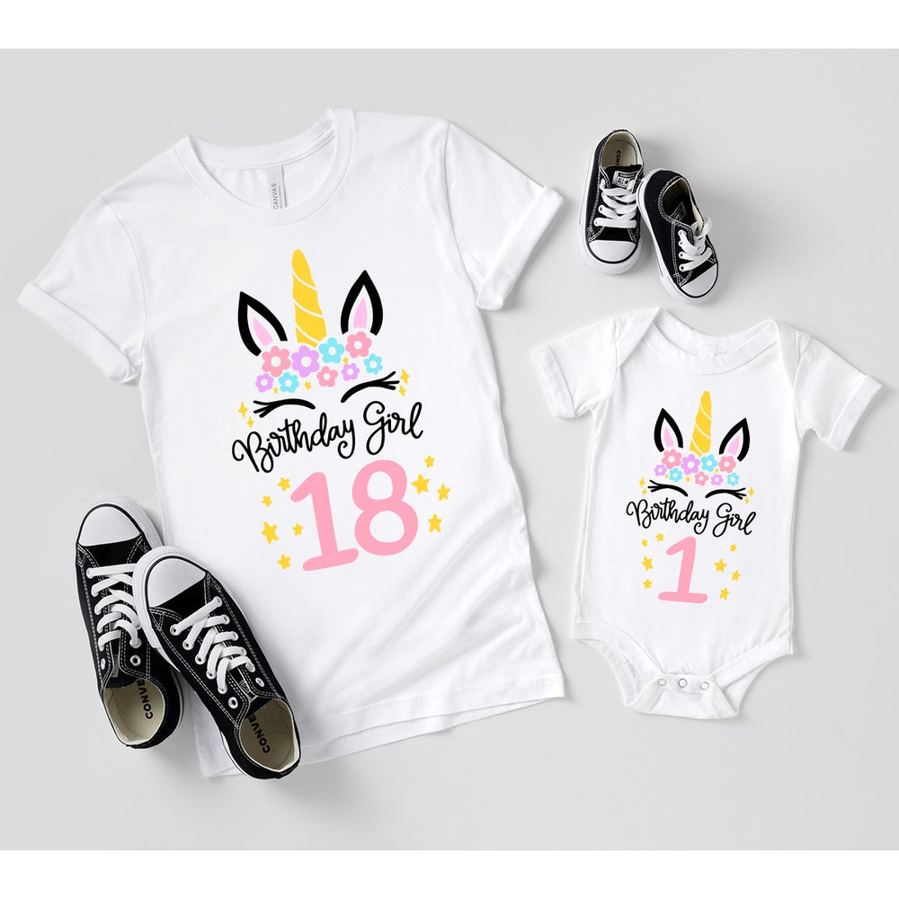 Unicorn Birthday Shirts, Birthday Gifts for Her, Toddler Birthday Shirts, Birthday Baby Gift, Cute Youth Shirts, Birthday Shirts for Women - 4.jpg