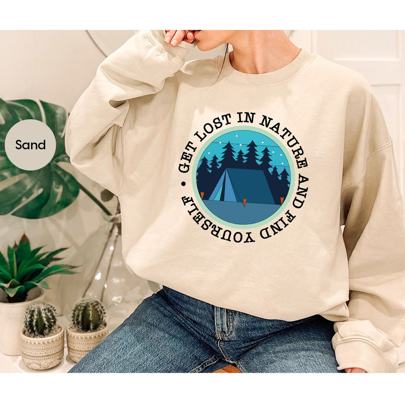 Vacation Shirt, Hiking T-Shirt, Travel Gifts, Nature Graphic Tees, Mountain Vneck Shirt, Camping Shirt, Family Trip Tee, Camp Outfit - 7.jpg