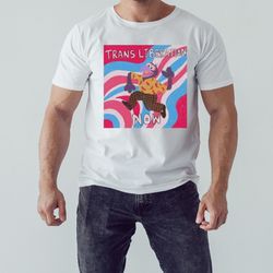 gonzo trans liberation now shirt, unisex clothing, shirt for men women, graphic design, unisex shirt