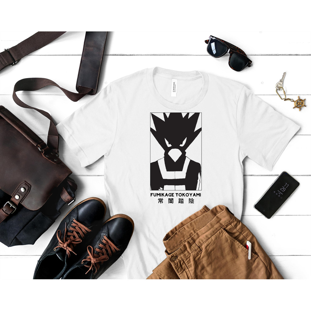 FUMIKAGE TOKOYAMI - My Hero Academia - White Version Classic T-Shirt 313_White_White.jpg