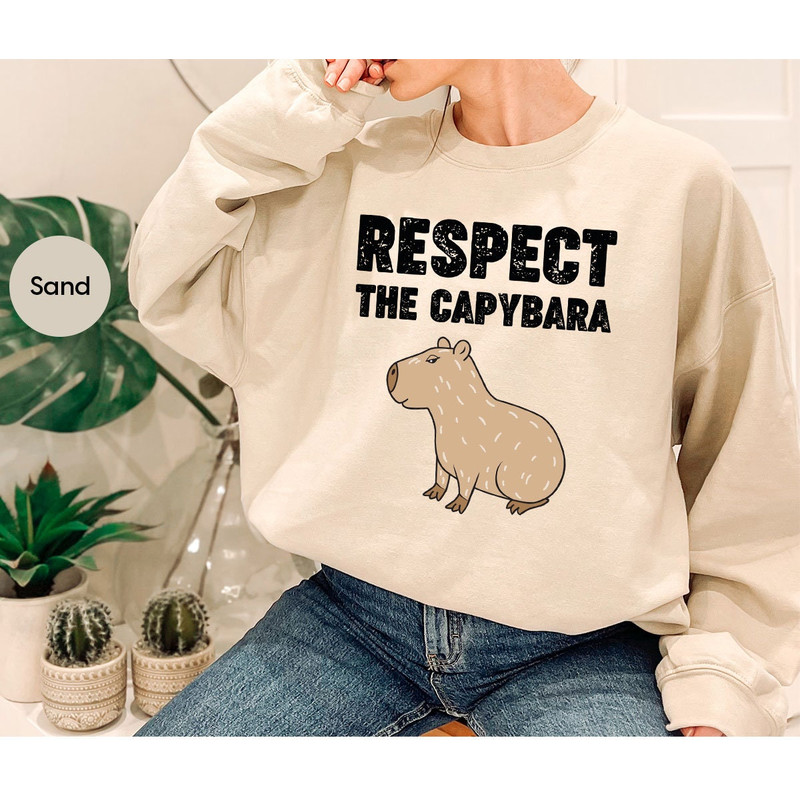 Vintage Capybara Shirt, Capybara Clothing, Capybara T-Shirt, Capybara Crewneck Sweatshirt, Capybara Graphic Tees, Gift for Him, Gift for Her - 7.jpg