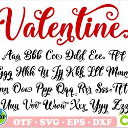 Valentine Font svg with Tails | Love font svg, Valentine Font ott, Font with Tails, Wedding Font, Cursive Font