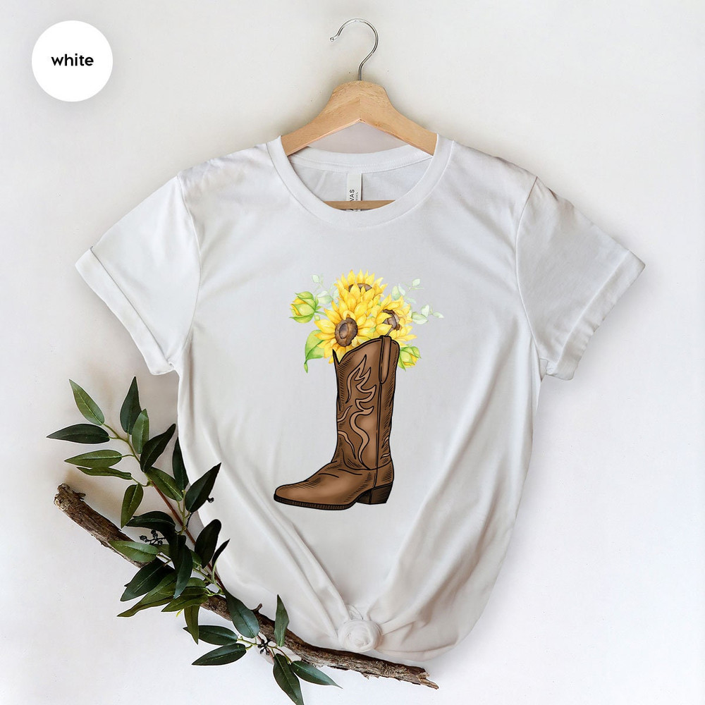 Vintage T Shirt, Country Shirt, Western Shirt, Boho Shirt, Southern Shirt, Flower Shirt, Texas Shirt, Shirts For Women, Gifts For Her - 7.jpg