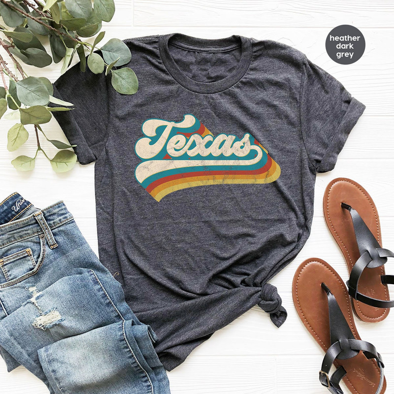 Vintage Texas Shirt, Texas Fan Shirt, Vintage T Shirt, Texas Pride, College Student Gifts, State Shirts, Texas T-Shirt, Texas Cities Shirt - 2.jpg