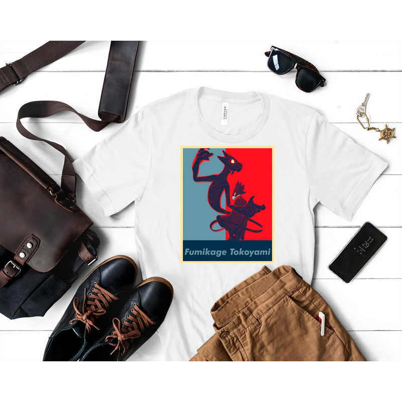 Fumikage Tokoyami Classic T-Shirt 206_White_White.jpg