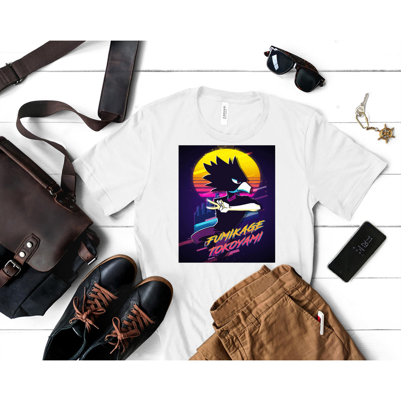 Fumikage Tokoyami Classic T-Shirt 271_White_White.jpg