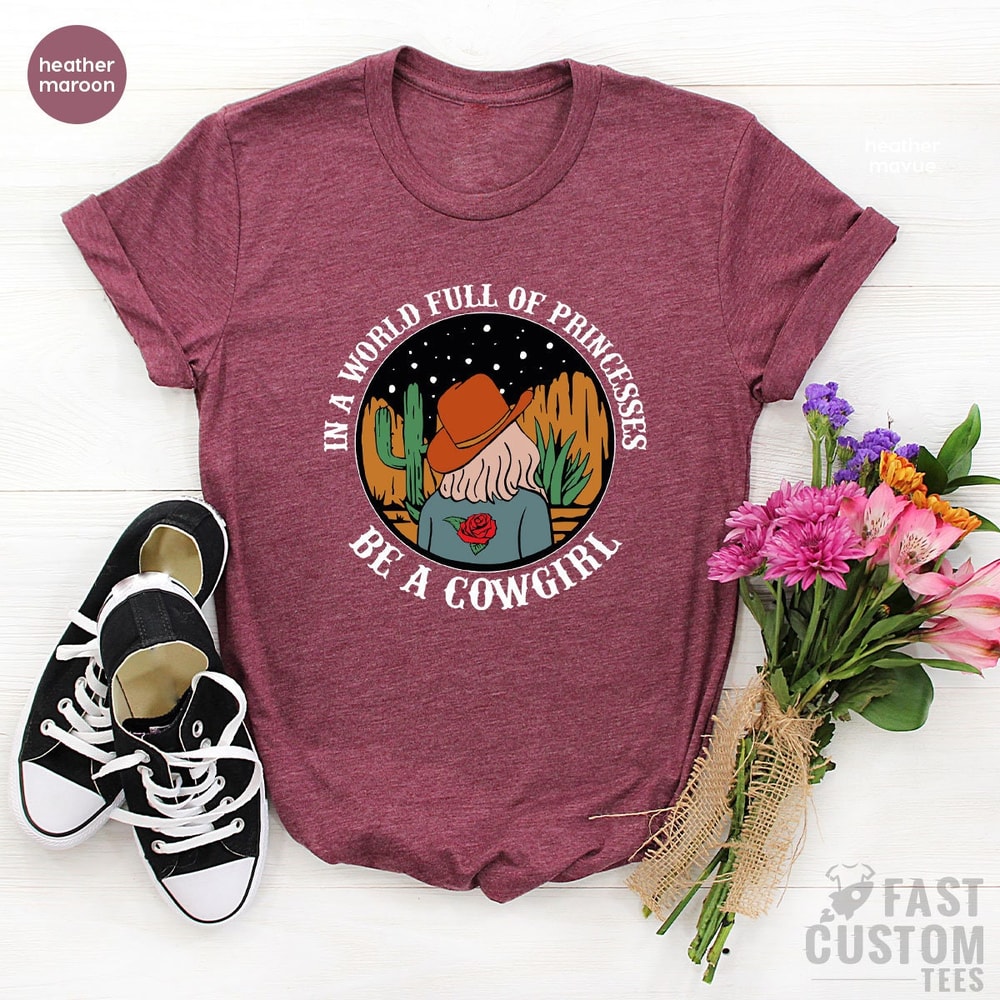 Western Shirt, Western Graphic Tee, Cow girl Shirt, Rodeo Shirt, Cow Girl Shirt, Western Shirt Women, Rodeo Shirt for Women, Country Shirt - 6.jpg