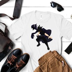 tokoyami shirt, tokoyami t shirt, tokoyami x tsuyu kids shirt