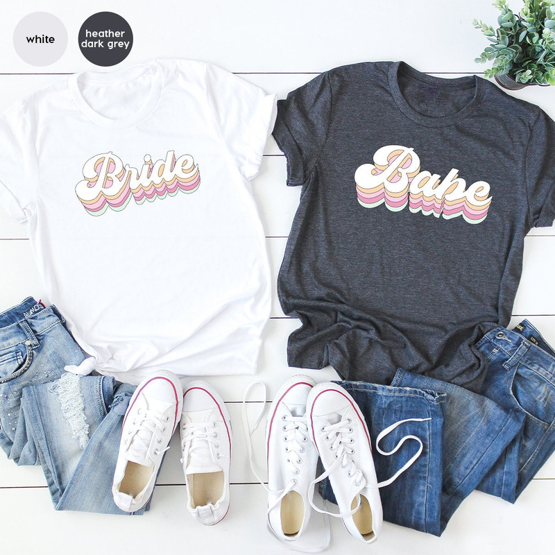 Wine Bachelorette Party T-Shirts, Bachelorette Party Shirts, Retro Bride Babe Shirt, Bride Shirt, Team Bride Shirt, Bridesmaid Party Shirt - 4.jpg