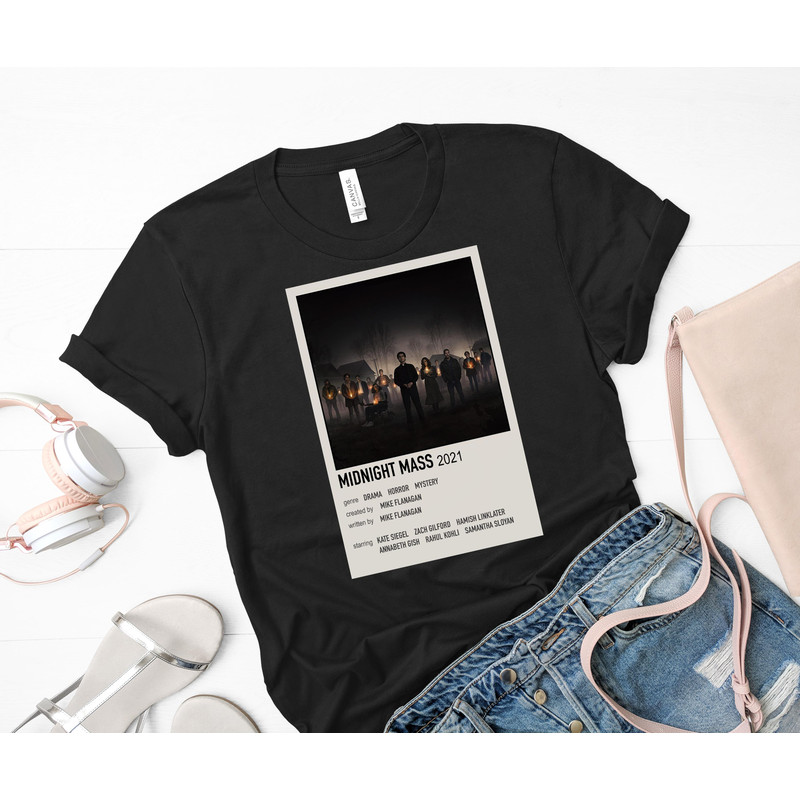 Midnight Mass FilmTV Polaroid Classic T-Shirt 64_Black_Black.jpg