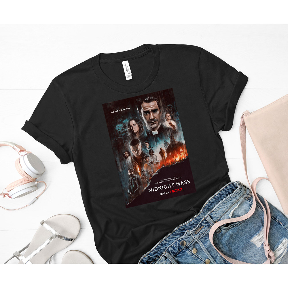 Midnight Mass Netflix poster Classic T-Shirt 52_Black_Black.jpg
