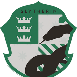 harry potter slytherin four square shield crest t-shirt