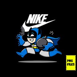 nike batman png, nike logo png, batman png, superhero png, cartoon png, fashion brand png digital file