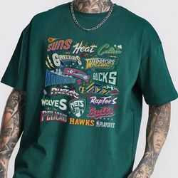 retro nba playofffs 2023 logo team png, nba fan png, vintage bootleg, vintage 90s basketball bootleg