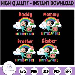 cocomelon personalized ages birthday png, cocomelon brithday rainbow png,cocomelon family birthday png, watermelon only