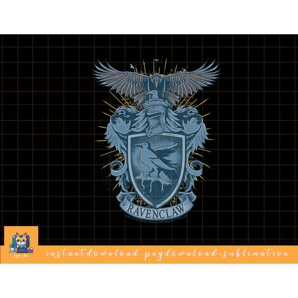 Harry Potter Ravenclaw Detailed House Crest png, sublimate, | Inspire ...