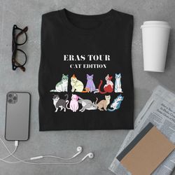 taylor swift tee, eras tour cat edition tee, taylor swift cat tshirt, eras tour tshirt, era tour cat tshirt, cat tshirt,