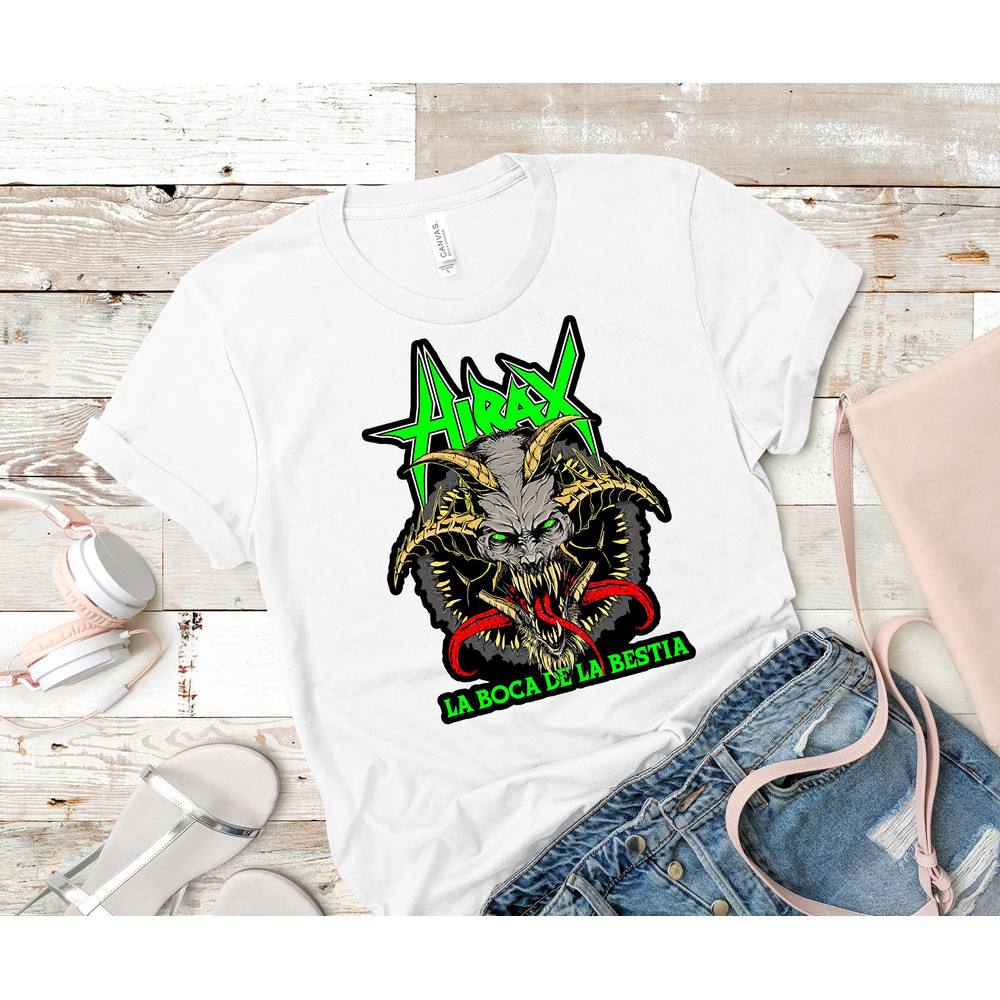 three tongue demon Essential T-Shirt 43_White_White.jpg