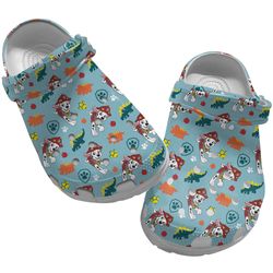 paw patrol sandals, paw patrol crocs, cartoon crocs, cartoon sandals, paw patrol clog shoes unisex
