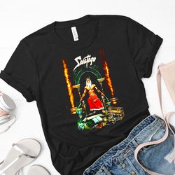 krokus shirt, krokus thundering drums t shirt, krokus t shirt, krokus hard rock band t shirt