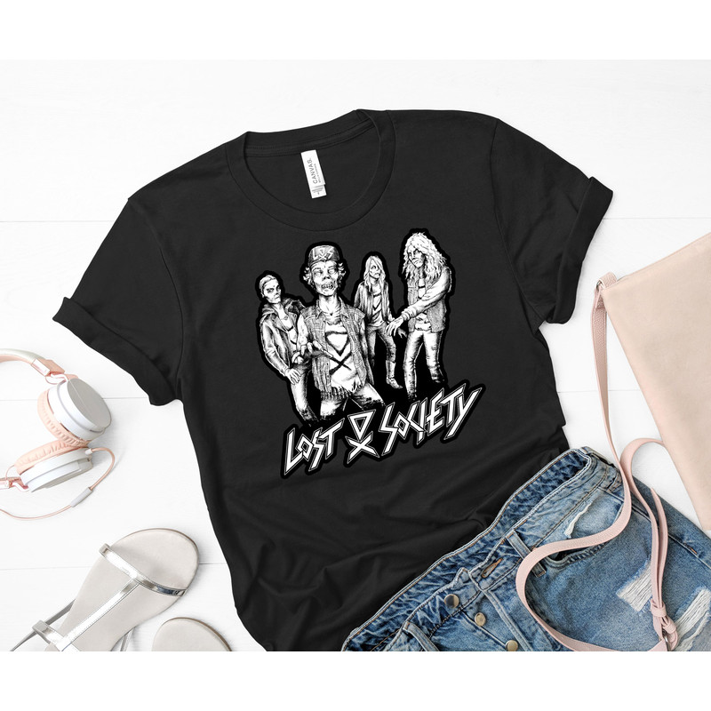 lost squad team Classic T-Shirt 66_Black_Black.jpg