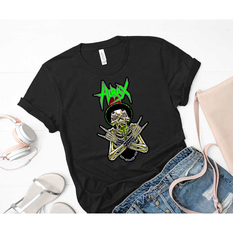 the afro demon torture Essential T-Shirt 70_Black_Black.jpg