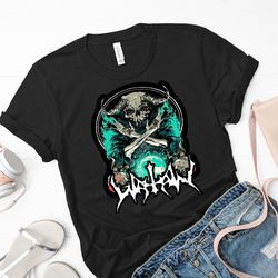 krokus shirt, krokus powerful vocals t shirt, krokus t shirt, krokus thunderous sound t shirt