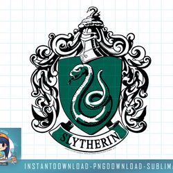 harry potter slytherine crest png, sublimate, digital download